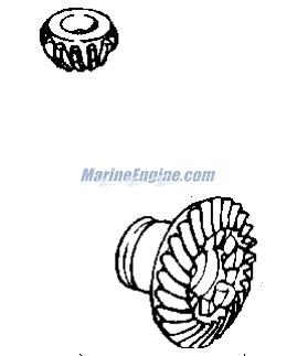 Evinrude Johnson OMC 5004219 - Gear Set, Counter Rotation