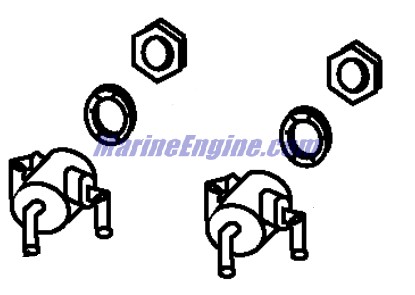 Evinrude Johnson OMC 5004335 - Dewatering Valve