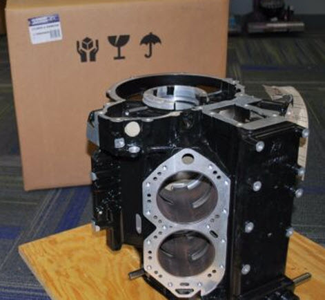 Evinrude Johnson OMC 5004929 - Cylinder & Crankcase Assembly
