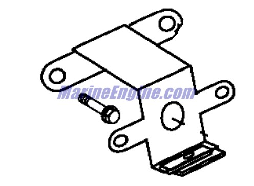 Evinrude Johnson OMC 5004964 - Coil Bracket Assembly