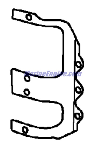 Evinrude Johnson OMC 5004971 - Coil Bracket Assembly