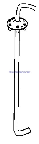 Evinrude Johnson OMC 5005042 - Diaphragm/Hose Assembly