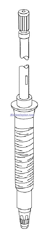 Evinrude Johnson OMC 5005342 - Driveshft 40-60FFI