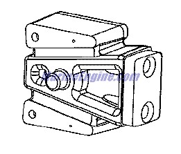 Evinrude Johnson OMC 5005694 - Rubber Mount Assembly