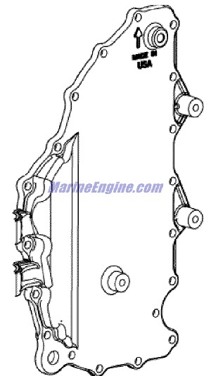 Evinrude Johnson OMC 5005776 - Cover Assembly