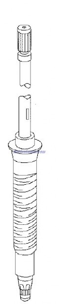 Evinrude Johnson OMC 5006123 - Drive Shaft Assembly