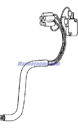 Evinrude Johnson OMC 5006548 - Neutral Switch & Harness Assembly