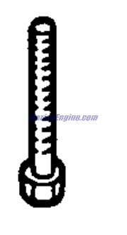 Evinrude Johnson OMC 5030046 - Bolt,8X55