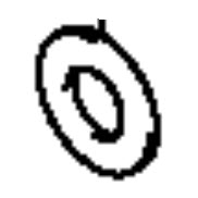 Evinrude Johnson OMC 5030056 - Washer, 6.5X18X1.6