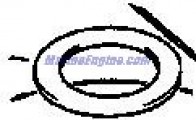 Evinrude Johnson OMC 5030072 - Gasket, Fuel Tank Cap