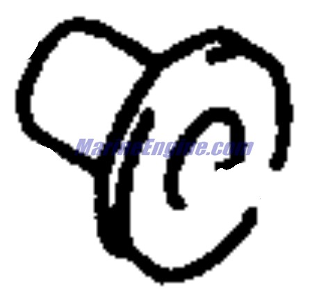 Evinrude Johnson OMC 5030116 - Bushing