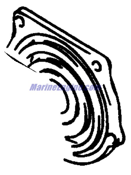 Evinrude Johnson OMC 5030145 - Cylinder Head