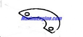 Evinrude Johnson OMC 5030148 - Water Jacket Cover Gasket