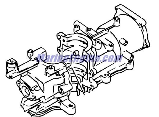 Evinrude Johnson OMC 5030150 - Cylinder Assembly
