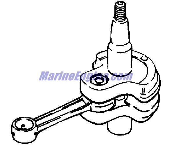Evinrude Johnson OMC 5030155 - CrankShaft Assembly