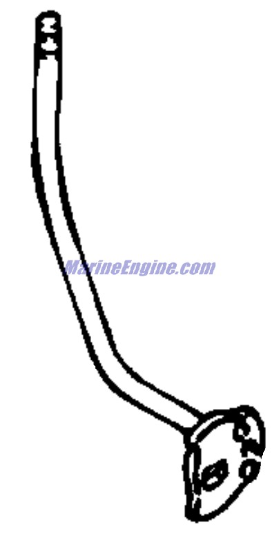 Evinrude Johnson OMC 5030203 - Clutch Lever Assembly