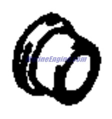 Evinrude Johnson OMC 5030235 - Knob, Tlt Stpng Pin