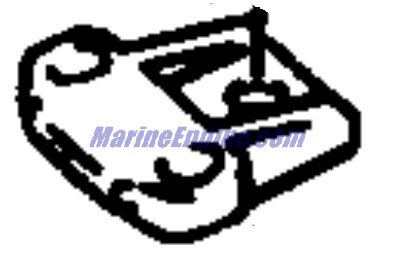 Evinrude Johnson OMC 5030319 - Support, Handle Rod