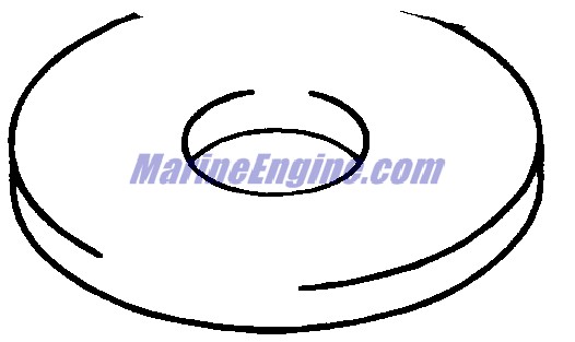 Evinrude Johnson OMC 5030325 - Grommet, Fuel Tank