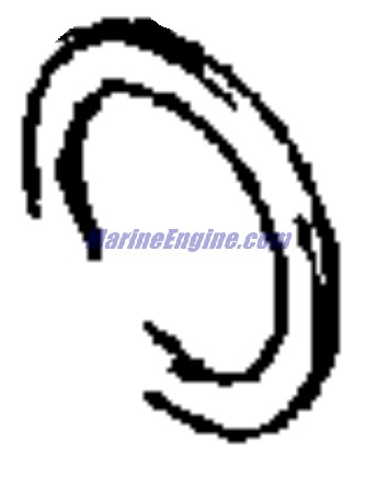 Evinrude Johnson OMC 5030448 - Washer, 28X36X2.1