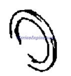 Evinrude Johnson OMC 5030452 - Washer, 28X36X2.7