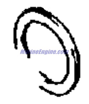 Evinrude Johnson OMC 5030454 - Washer, 28X36X2.9