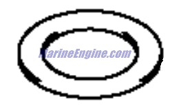 Evinrude Johnson OMC 5030477 - Shim (39.5X64X0.30)