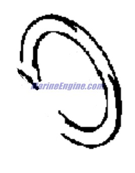 Evinrude Johnson OMC 5030482 - Shim, 40X50X1.2