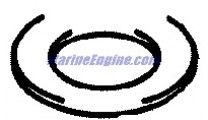 Evinrude Johnson OMC 5030495 - Shim, 41X52X1.05