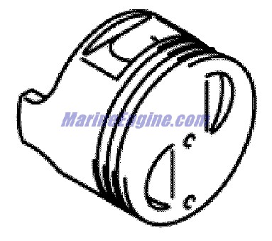 Evinrude Johnson OMC 5030643 - Piston