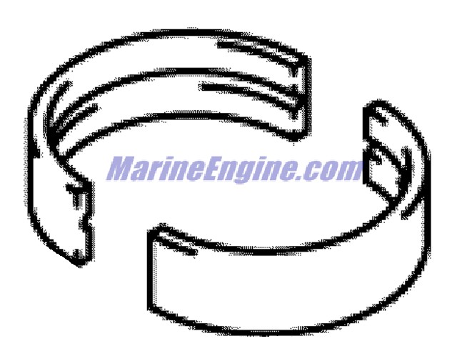 Evinrude Johnson OMC 5030650 - CrankShaft Bearing Set