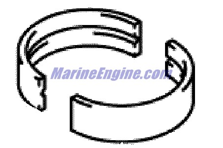Evinrude Johnson OMC 5030652 - CrankShaft Bearing Set