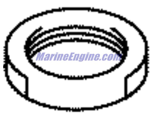 Evinrude Johnson OMC 5030656 - Nut, Crank Pulley