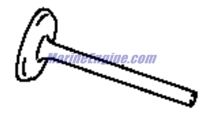 Evinrude Johnson OMC 5030670 - Exhaust Valve