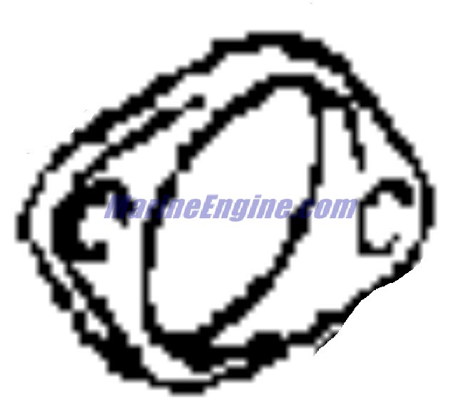 Evinrude Johnson OMC 5030684 - Flange
