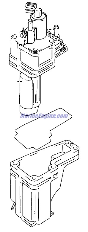 Evinrude Johnson OMC 5030707 - Vapor Separator \'98