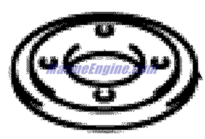Evinrude Johnson OMC 5030746 - Stopper, Therm Upper