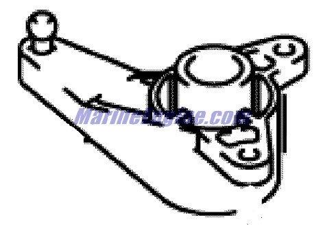Evinrude Johnson OMC 5030761 - Throttle Lever