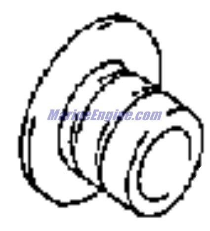 Evinrude Johnson OMC 5030851 - Bushing, Clamp Shft Sw