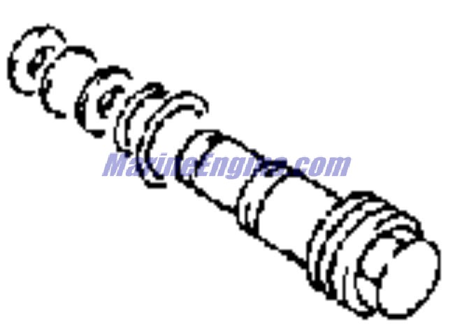 Evinrude Johnson OMC 5030877 - Valve Set, Manual