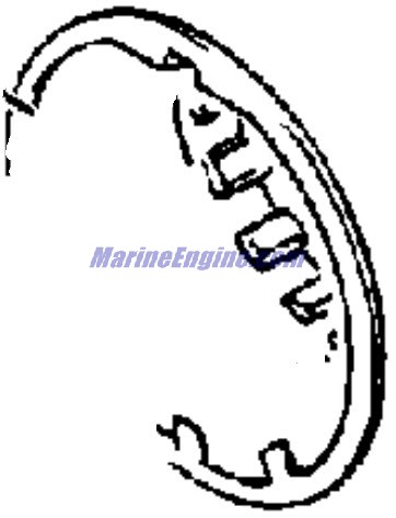 Evinrude Johnson OMC 5030912 - Washer, Prop Shaft
