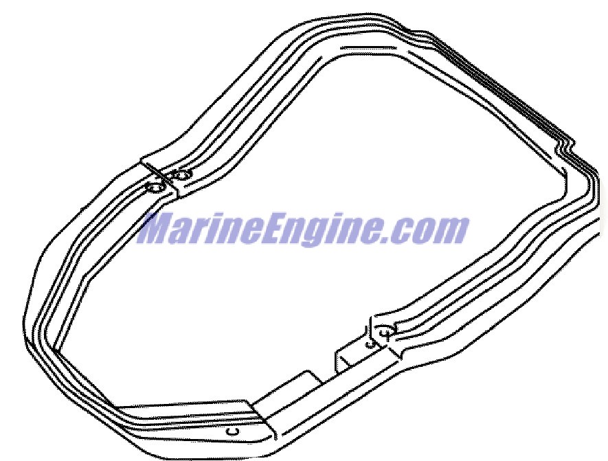 Evinrude Johnson OMC 5030928 - Seal, Side Cover