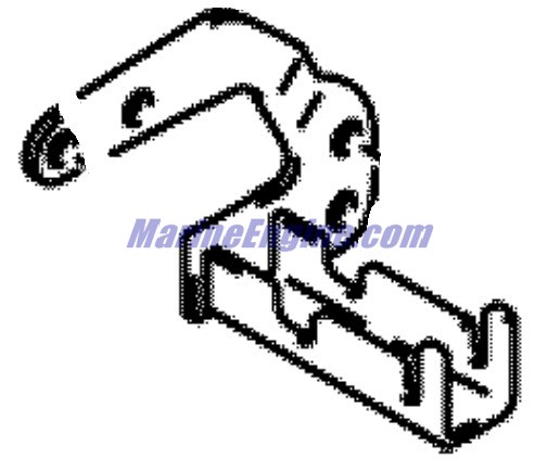 Evinrude Johnson OMC 5030953 - Remote Control Cable Holder