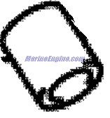 Evinrude Johnson OMC 5031064 - Breather Hose