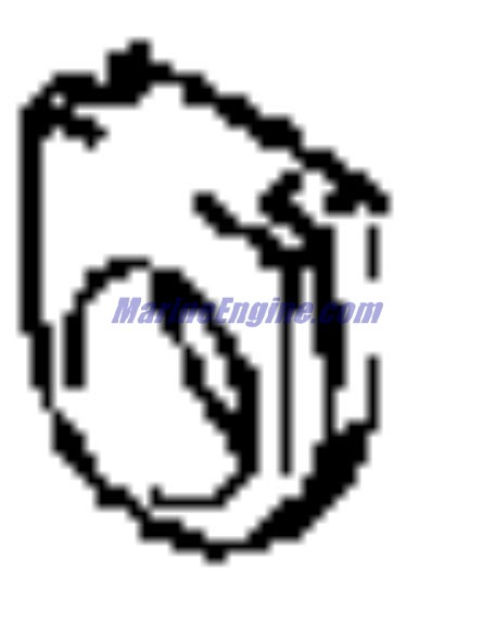 Evinrude Johnson OMC 5031101 - Grommet, Gearcase