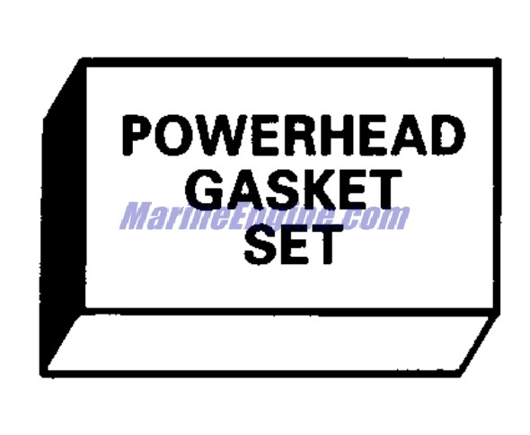 Evinrude Johnson OMC 5031122 - Powerhead Gasket Set