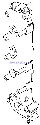 Evinrude Johnson OMC 5031168 - Exhaust Manifold