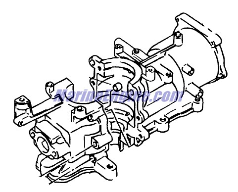 Evinrude Johnson OMC 5031186 - Cylinder Assembly