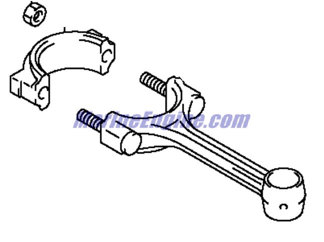 Evinrude Johnson OMC 5031317 - Connecting Rod Assembly