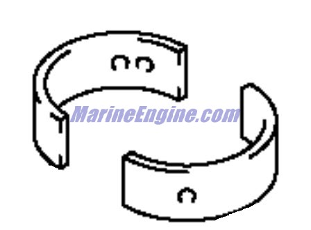 Evinrude Johnson OMC 5031323 - CrankShaft Bearing Set